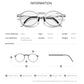 FONEX Photochrome Grau Anti Blau Blocking Folding Lesebrille Männer Frauen 2020 Hyperopie Schraubenlose Faltbare Brillen LH014 