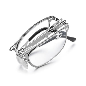FONEX Hohe Qualität Folding Lesebrille Männer Frauen Faltbare Presbyopie Leser Hyperopie Dioptrien Brillen Schraubenlose LH012