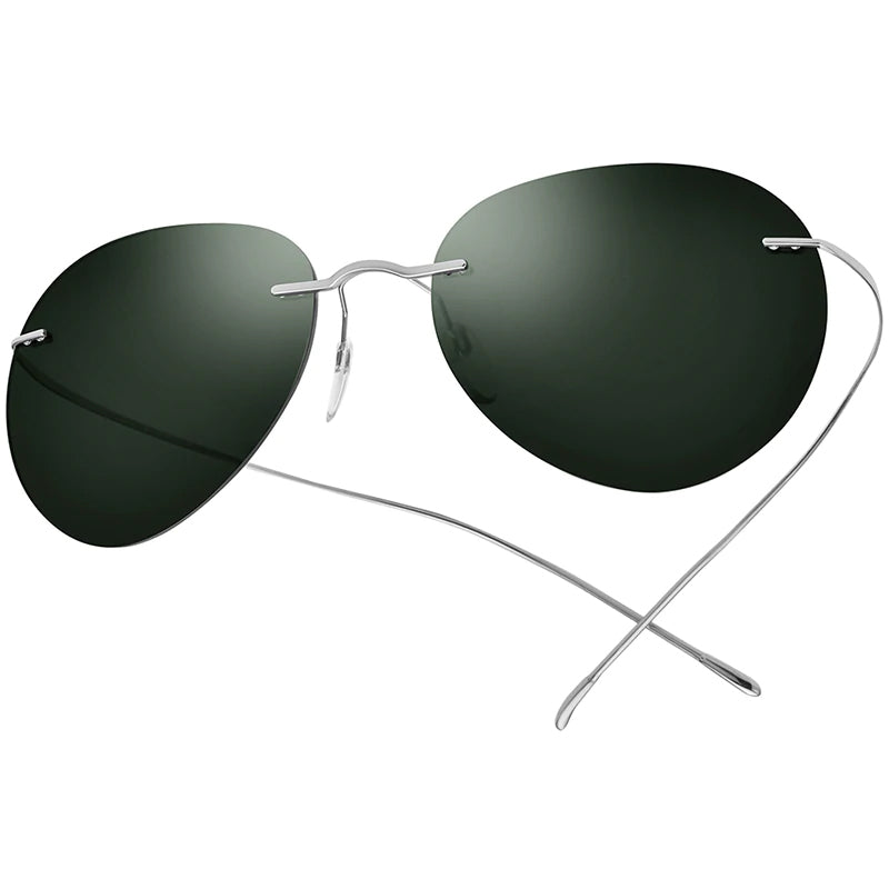 FONEX Colorful Acetate Titanium Polarized Sunglasses - Ultralight & Stylish Shades
