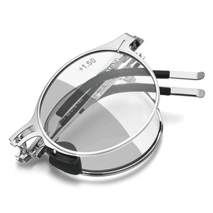 FONEX Photochrome Grau Anti Blau Blocking Folding Lesebrille Männer Frauen 2020 Hyperopie Schraubenlose Faltbare Brillen LH014